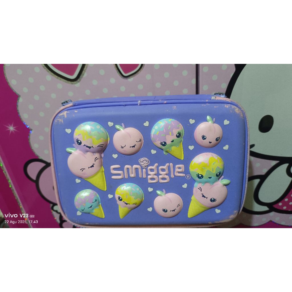 preloved tempat pensil smiggle ori