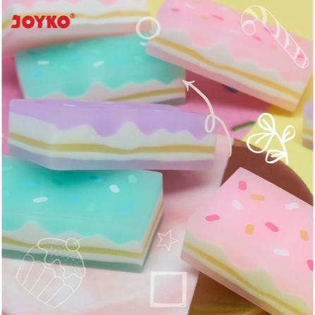 

Eraser ER-133 (Mousse Cake) Penghapus Joyko ( 1 box / 24 pcs )
