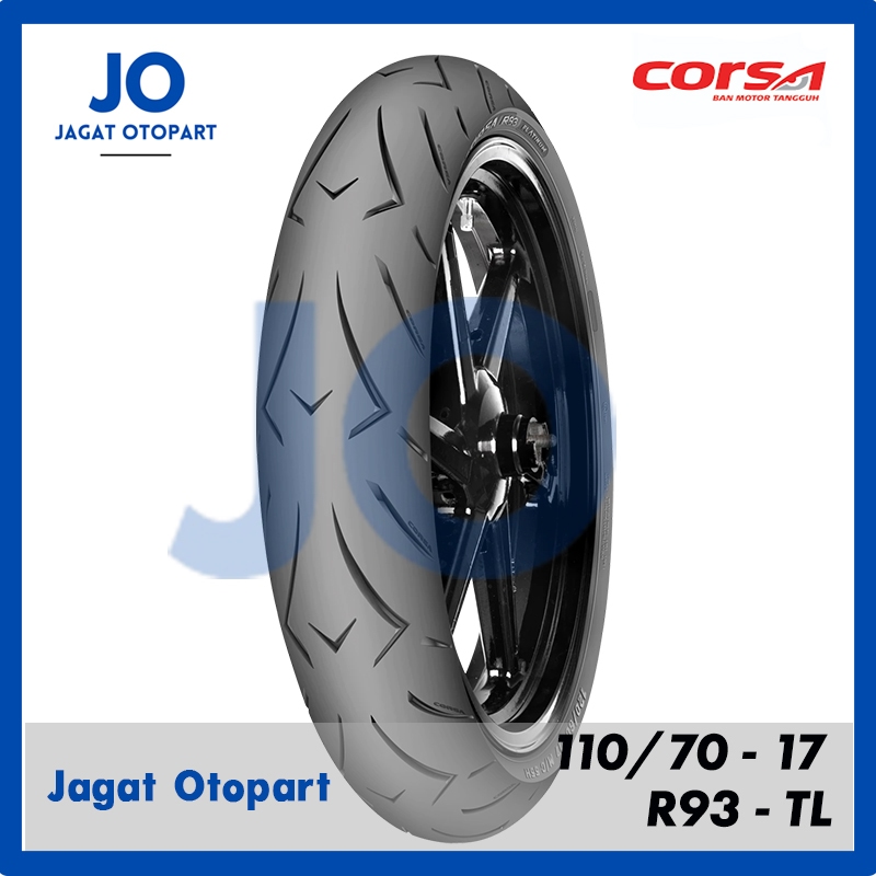 Corsa Platinum R93 110/70-17 Ban Motor Sport Tubeless