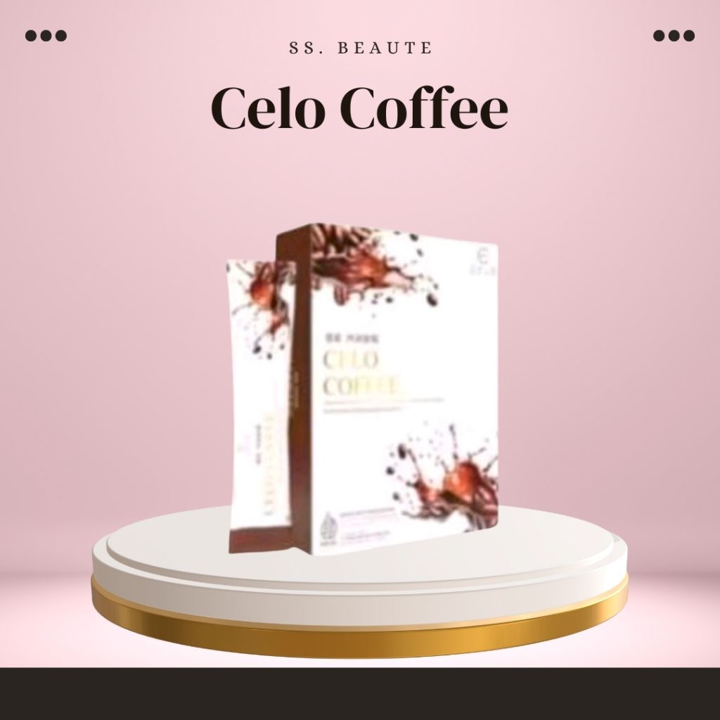 (READY STOK) CELO COFFEE SLIMMING ORIGINAL (10 SACHET) NEW