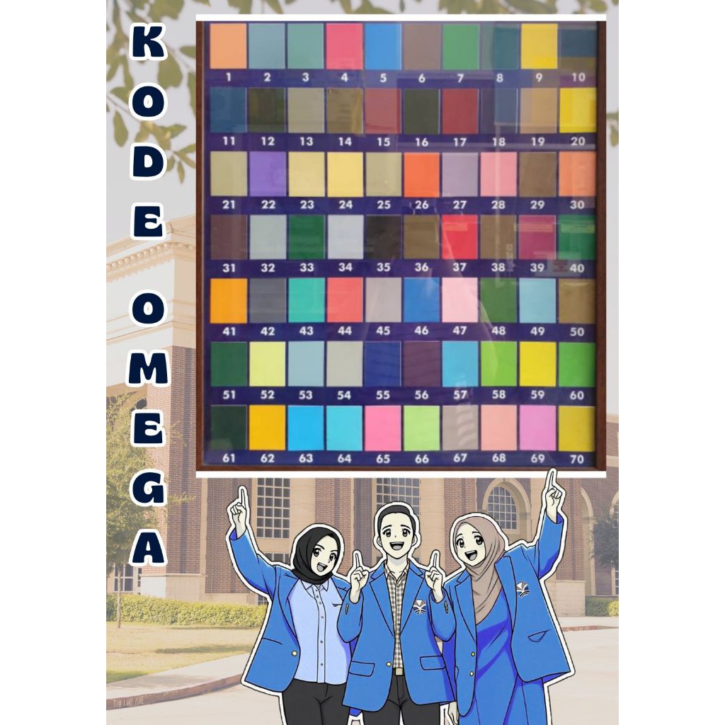 

Kertas Omega foil/karton warna omega/Spotlight omega/kertas warna