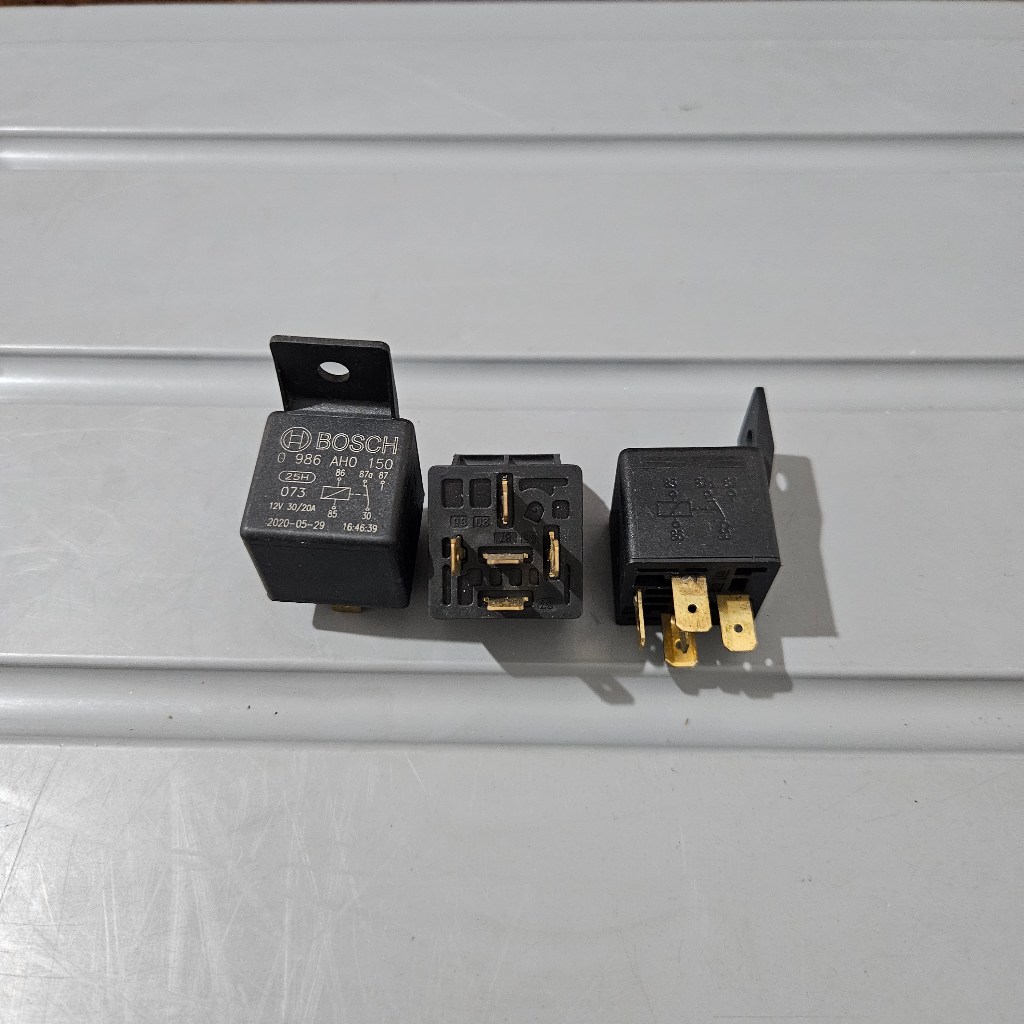 BOSCH RELAY 5 KAKI PIN 12V 87A AMPERE PEMUTUS ARUS ORI ORIGINAL