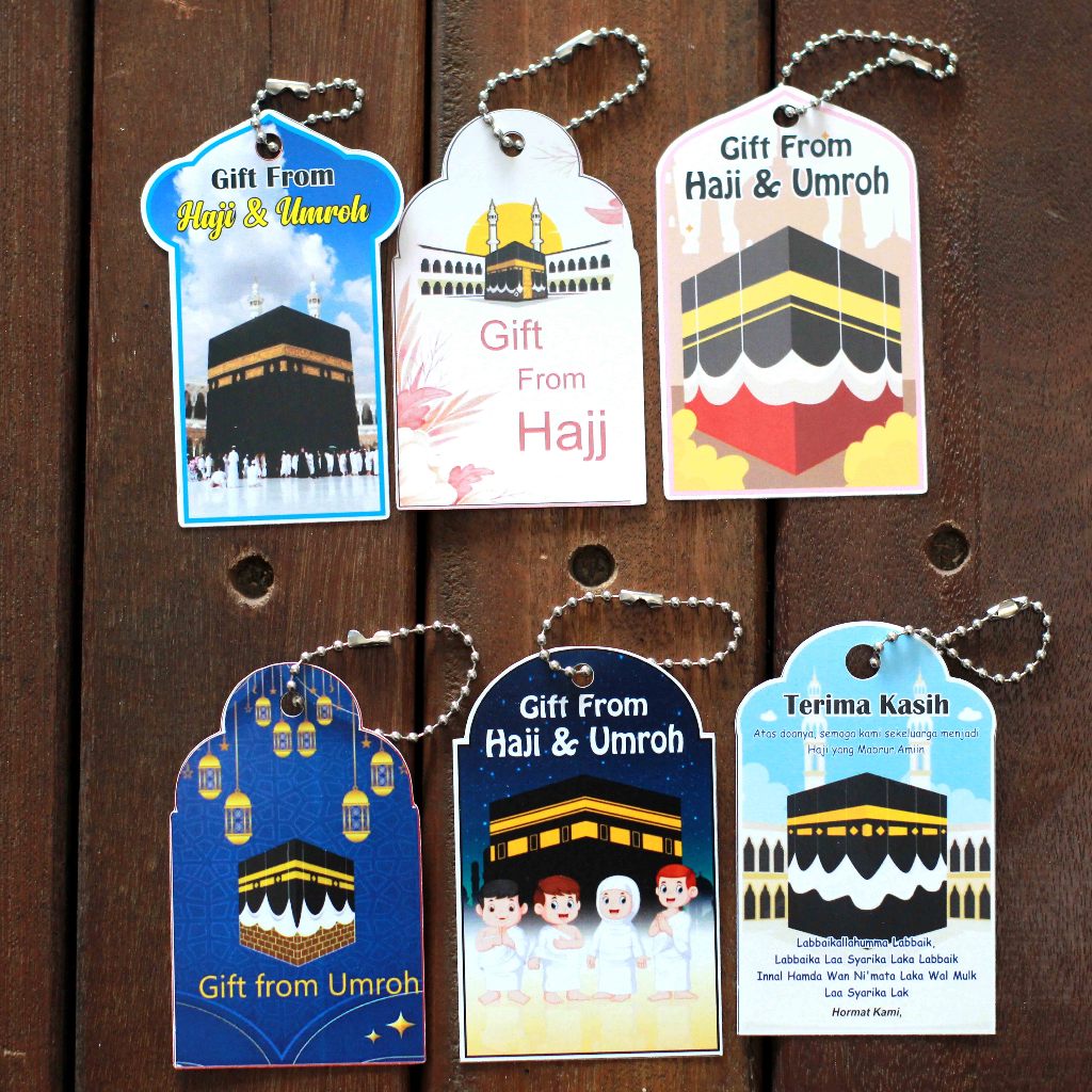 

Hang Tag Oleh-Oleh Haji dan Umroh Isi 20 pcs