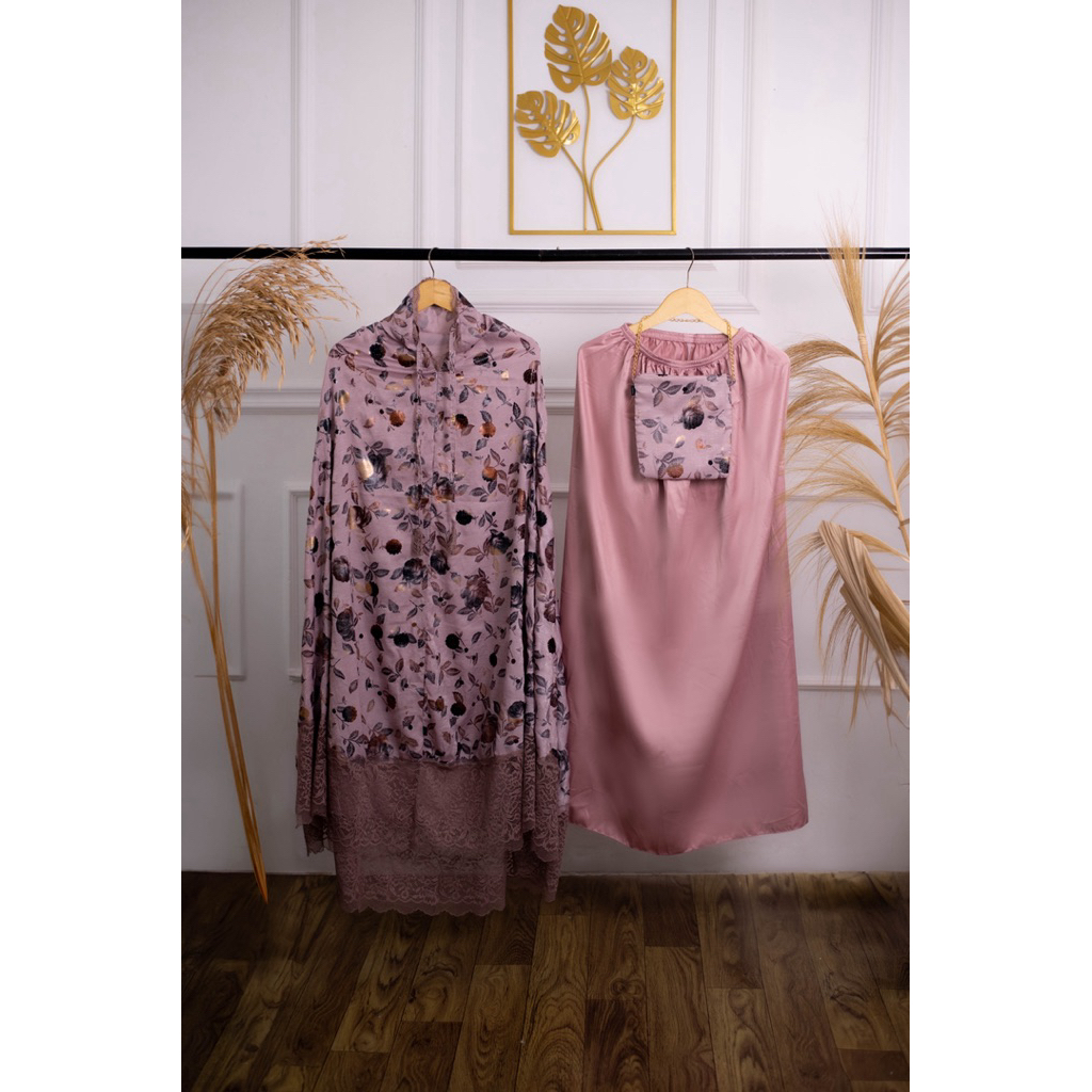 Mukena motif premium santorini by ZB Collection