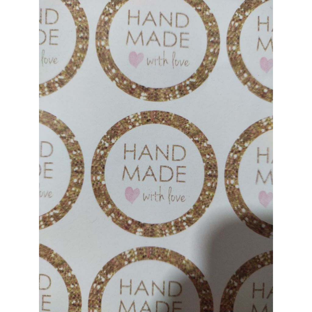 

Sticker Thank You ISI 50PCS Sticker Label Makanan Sticker Toples Sticker Hampers Sticker Kemasan Sticker Handmade With Love Sticker Label Kemasan Label Hampers Label Thank You Tempelan Hampers Tempelan Toples