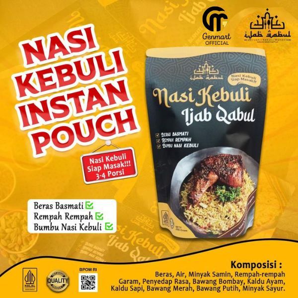 

Nasi Kebuli Instan Ijab Qabul - Nasi Briyani Instan