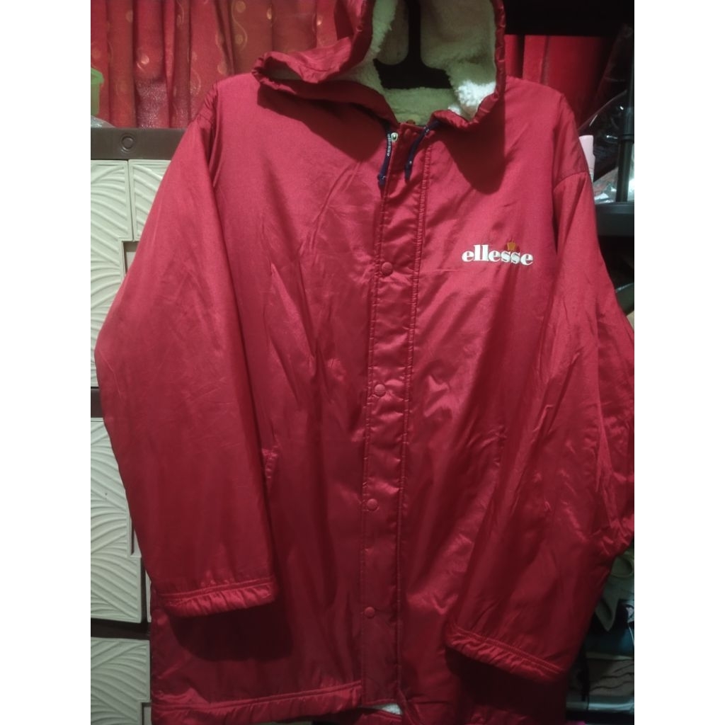 Hoodie Sherpa Ellesse Big Logo