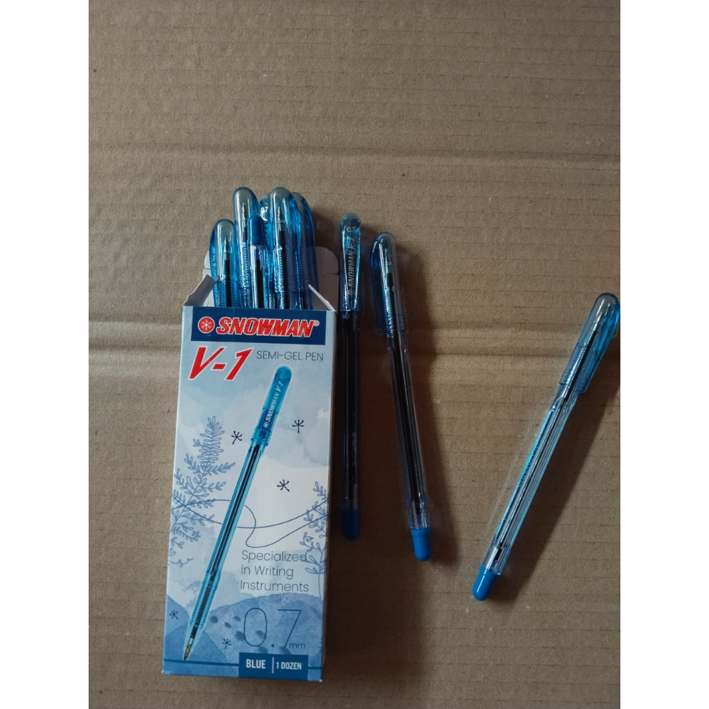 

SNOWMAN PEN BOLPOINT 1 PACK [12PCS]