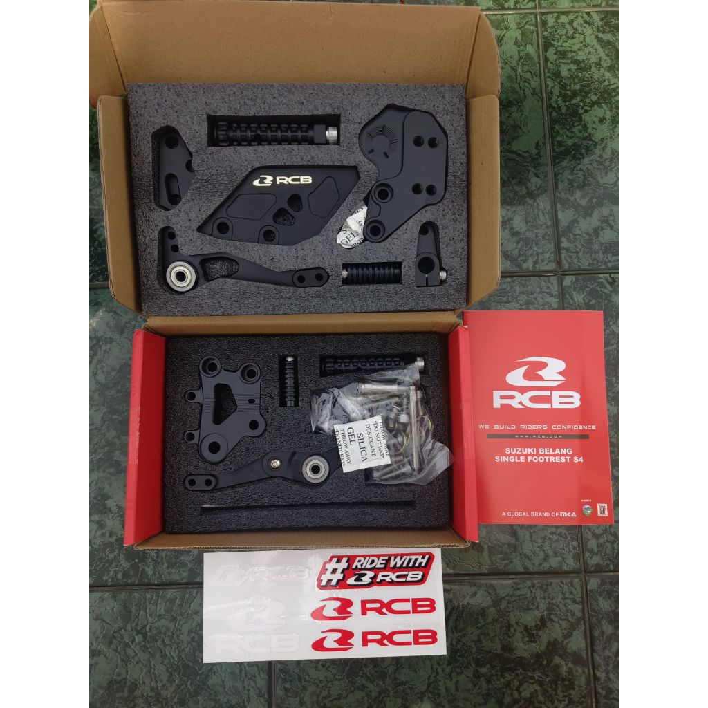 Underbone RCB S4 Black Satria Fu/FuFi New