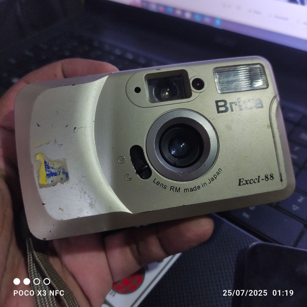 kamera Analog Brica Excel-88 Jadul Manual roll film
