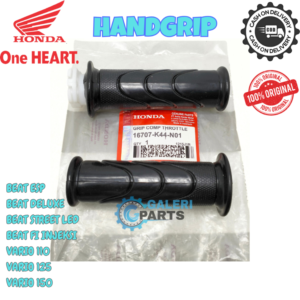 ORIGINAL HANGRIP HANDFAT HONDA K44 MOTOR BEAT ESP STREET LED FI INJEKSI DELUXE VARIO 110 VARIO 125 V