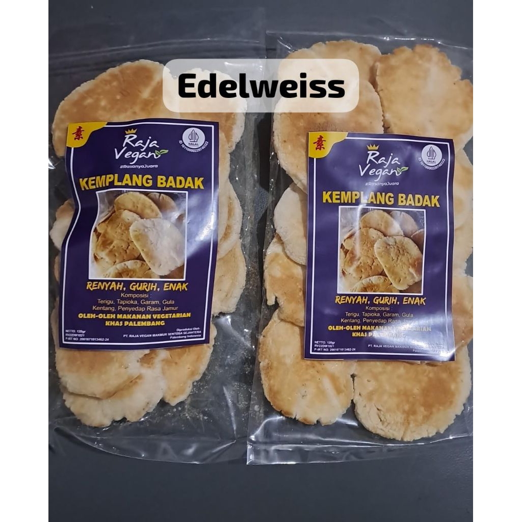 

Kemplang Badak Vegan /Vegetarian 200gr