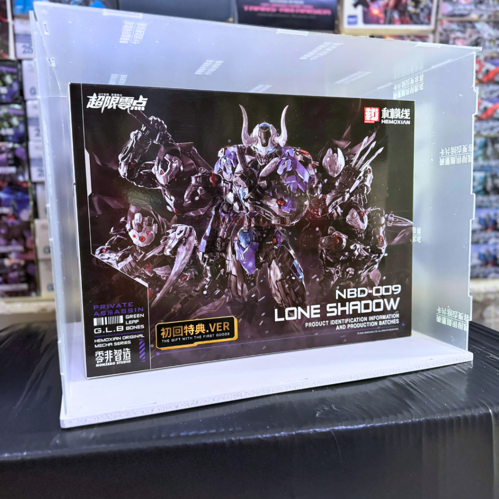 

Acrylic Akrilic Akrilik Tebal Bening Transparant Stand Putih 45*35*35