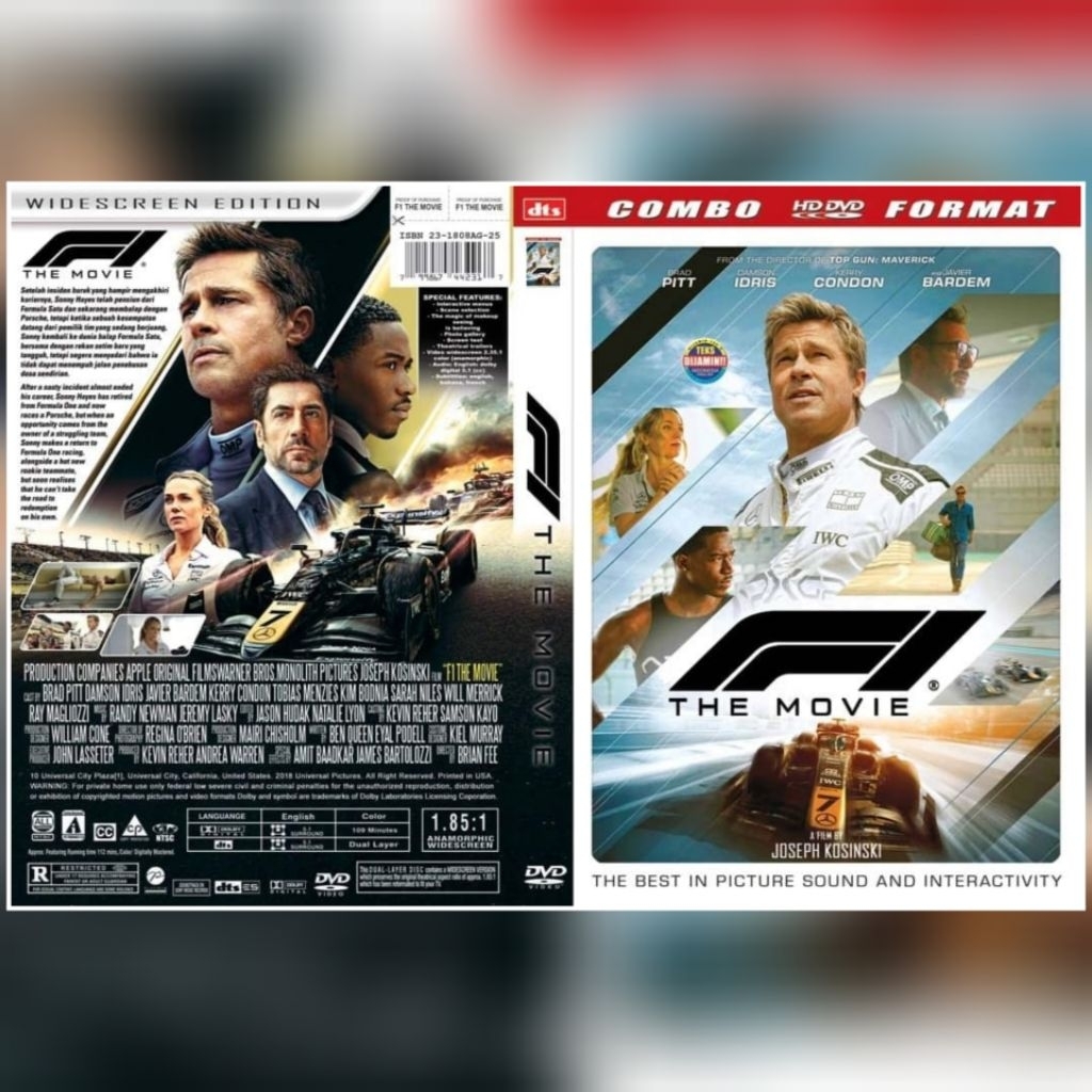 Kaset Film Action F1 THE MOVIE - 2025 - HD