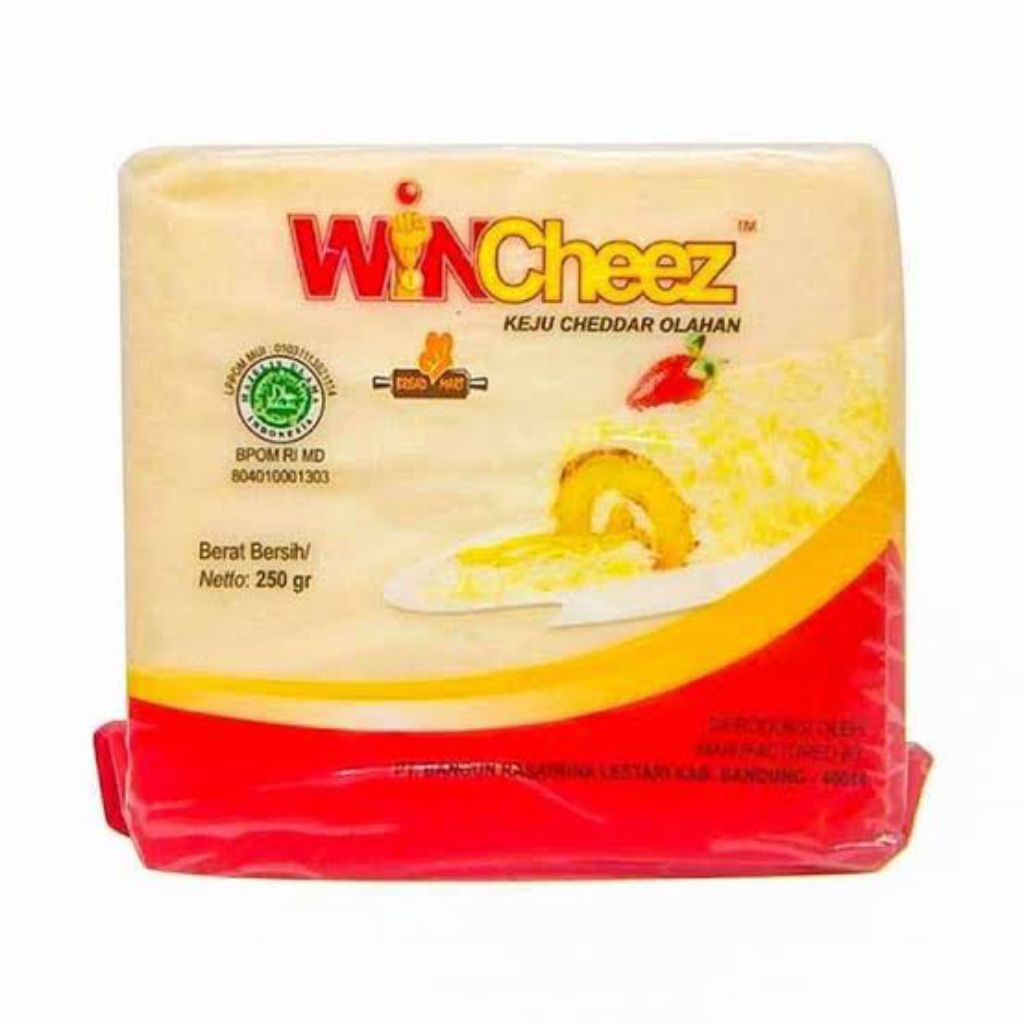 

Keju Cheddar Wincheez 250 gr