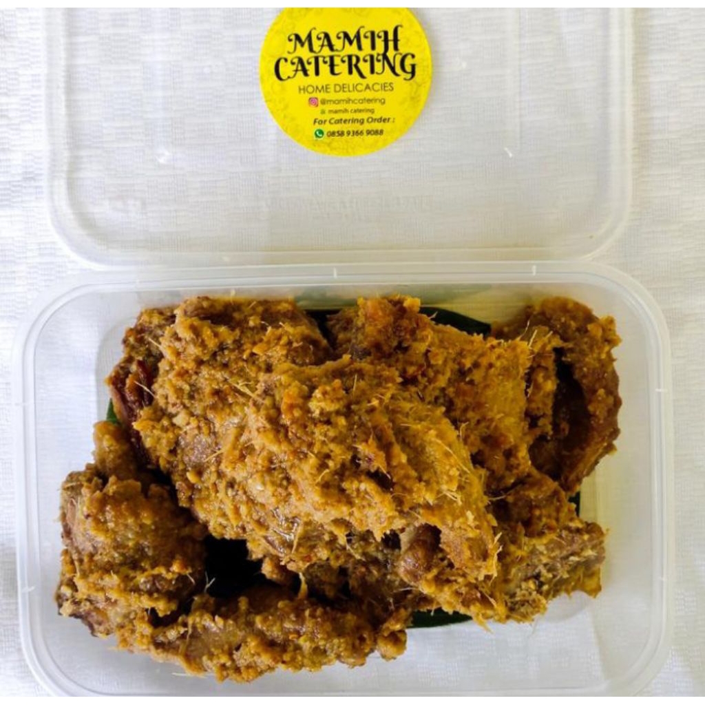 

EMPAL SPESIAL MAMIH CATERING (Empal Gepuk Daging Sapi) 350gr