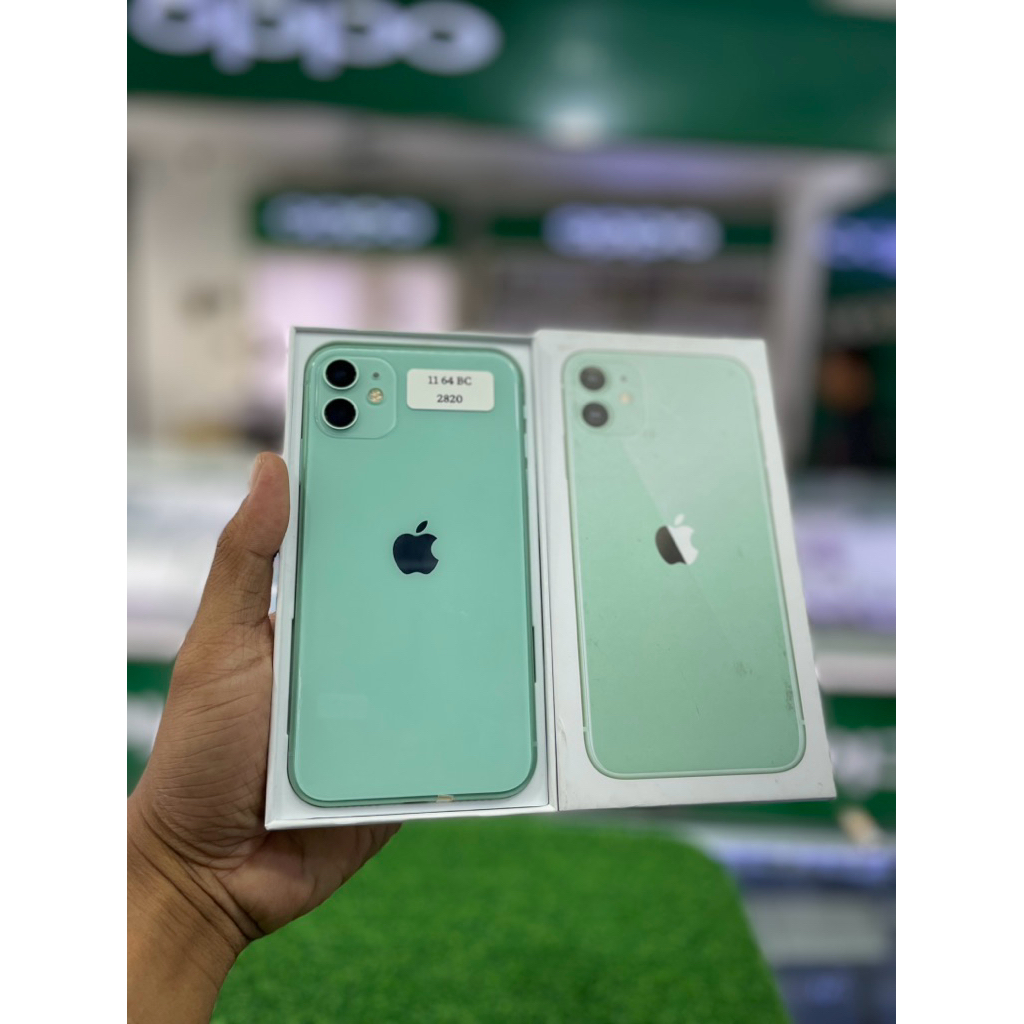 Iphone 11 64 beacukai mulus garansi resmi sinyal permanen