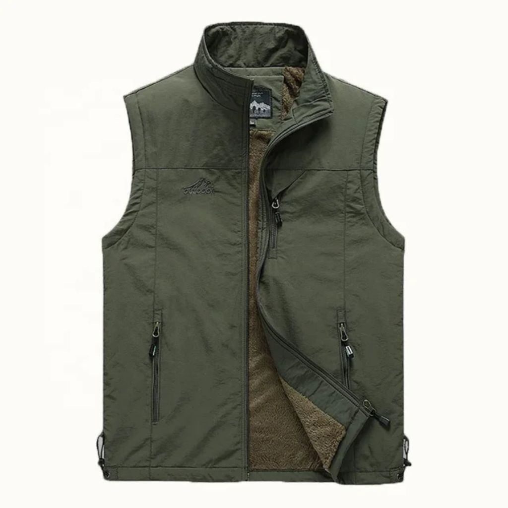 FJS Rompi Parka Pria/Rompi Vest/Rompi Kerja/Rompi Bulu Keren Terbaru