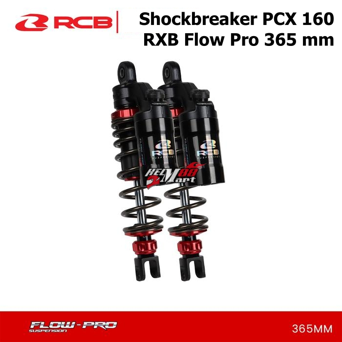 RCB Shock PCX160 365mm FLOW PRO Absorber Shockbreaker Racing Boy Honda PCX 160