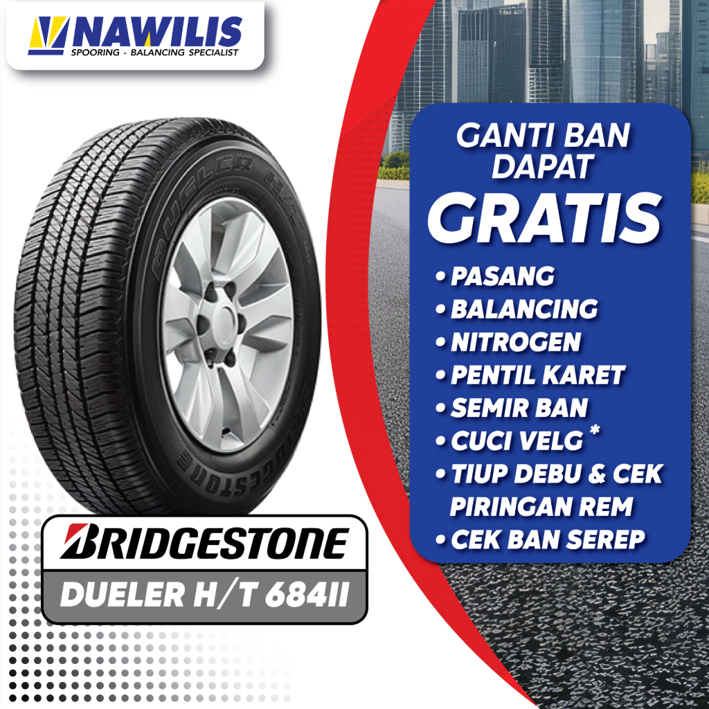 Ban Bridgestone 265/60 R18 Dueler HT 684