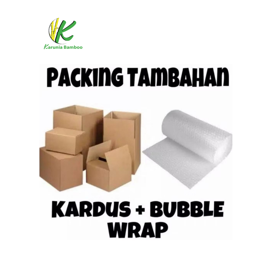 

Tambahan Extra Packing supaya paket lebih aman