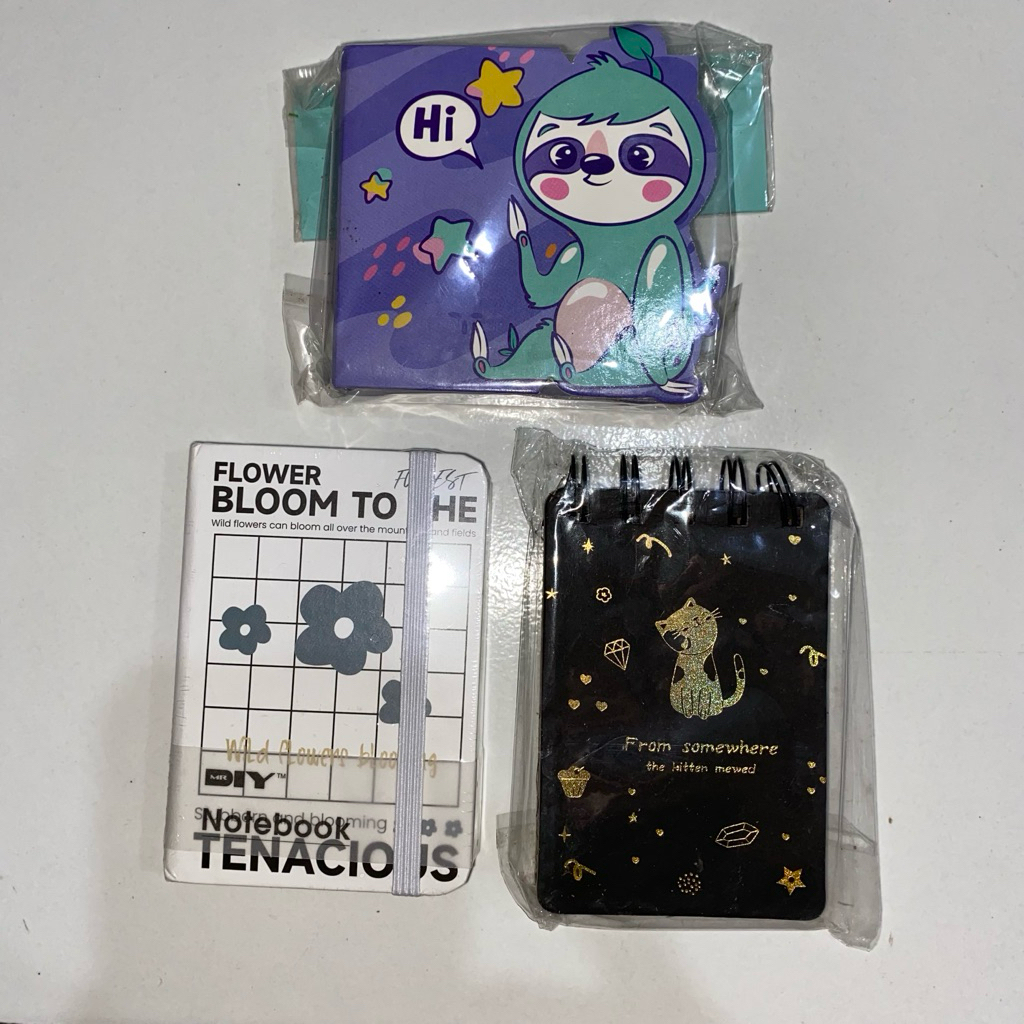 

Buku notebook mini diary (SEALED)