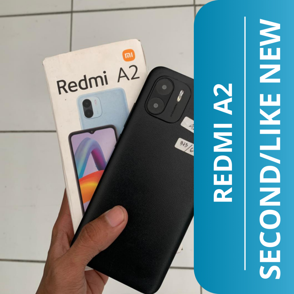 HP SECOND REDMI A2 3+3/64GB / REDMI A2 HP SECOND