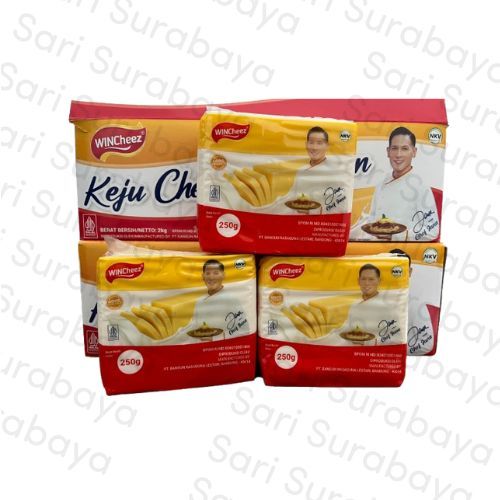 

Keju Cheddar WinCheez - 250gr