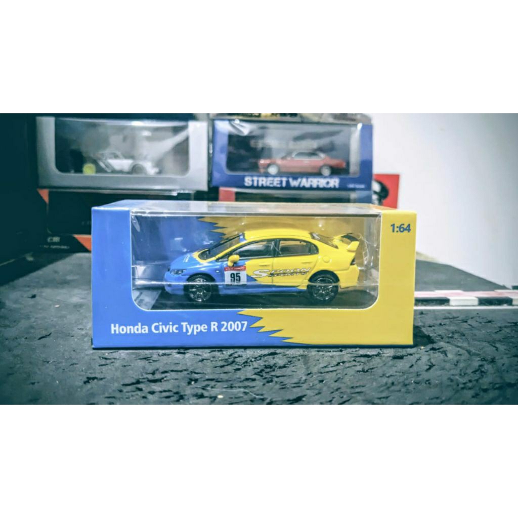 Diecast DCT Diecast Team Honda Civic Type R FD2 Spoon Livery Segel