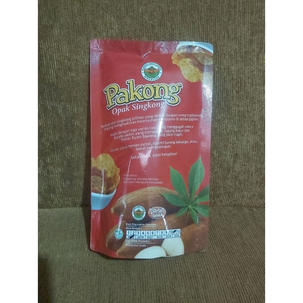 

Cemilan Opak Singkong D'Arfan