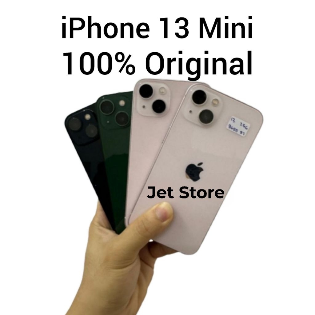 iPhone 13 Mini 5G 128 GB / 256 GB / 512 GB Original Second Seken Bekas Mulus Inter BC IBOX