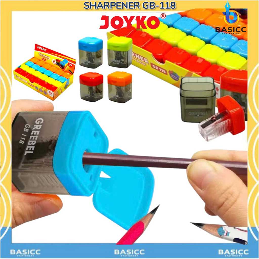 

Greebel Rautan Serutan Pensil Sharpener | GB - 118 @1 Pcs