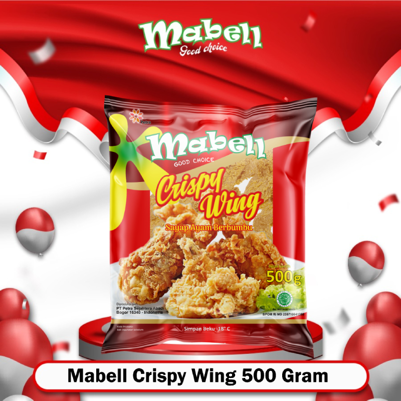 

Mabell Ayam Crispy Wing 500 Gram Promo