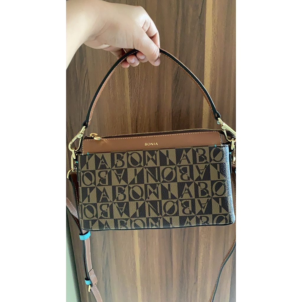Tas BONIA monogram Original 100% (Preloved)