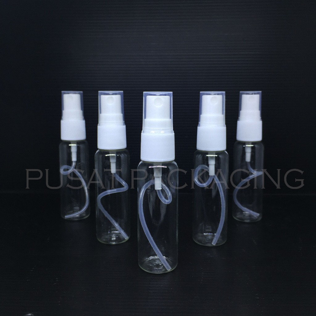 Botol Spray 30 ml Bening / Bottle Spray Sanitizer Toner 30ml / Botol Hand Sanitizer 30ml