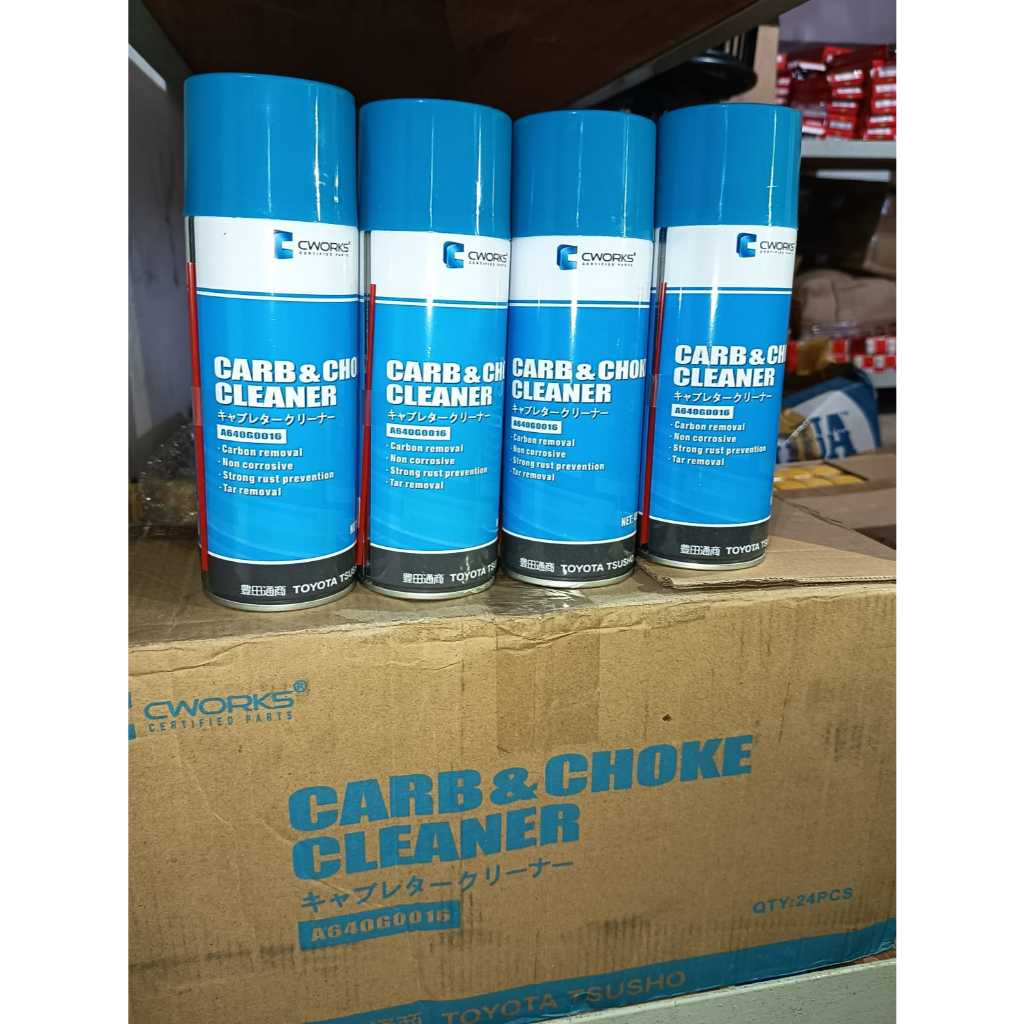 TOYOTA TSUSHO PREMIUM CARBURATOR CLEANER 450ML PEMBERSIH KARBURATOR MOBIL MOTOR SEMPROT KUAT AMPUH