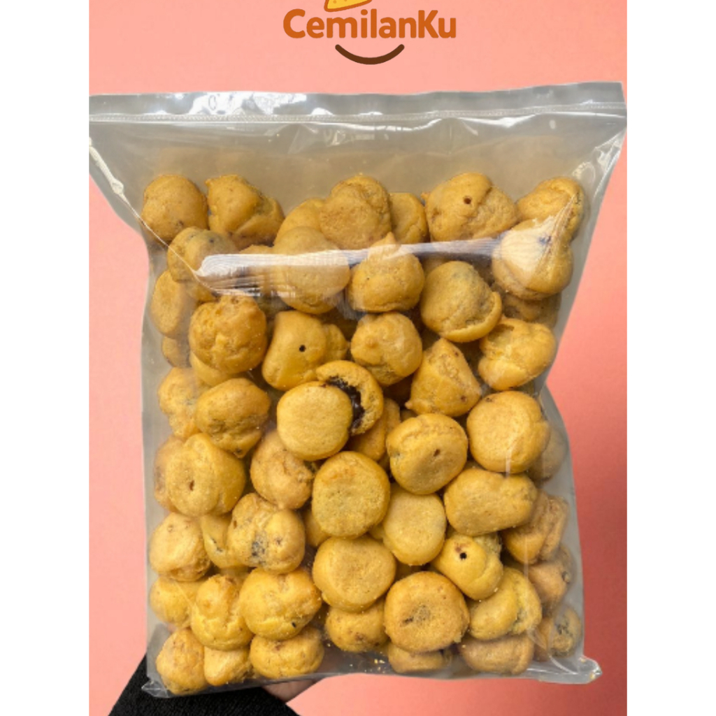 

Aneka Snack/Cemilan - Sus Kering Rasa Coklat