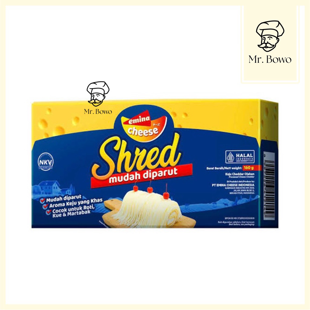 

Emina Cheese Shred (160g)