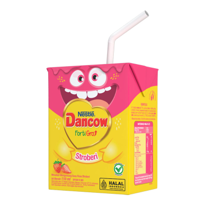 

Nestle Dancow FortiGro Susu UHT Stroberi 110ml