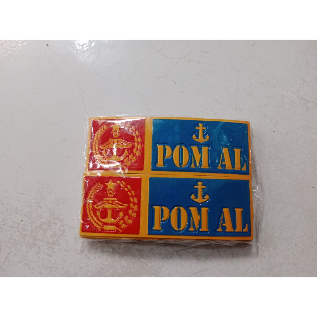 stiker plat motor TNI AL