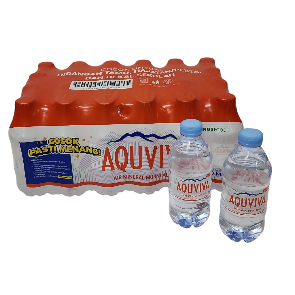 

Aquviva Air Mineral 1 Karton - Netto 250ml x 24 btl