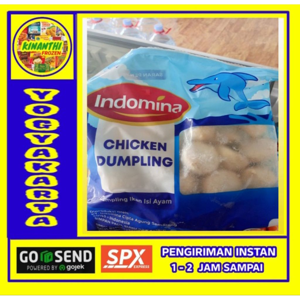 

Indomina dumpling ayam 500 gr, Jogja Frozen