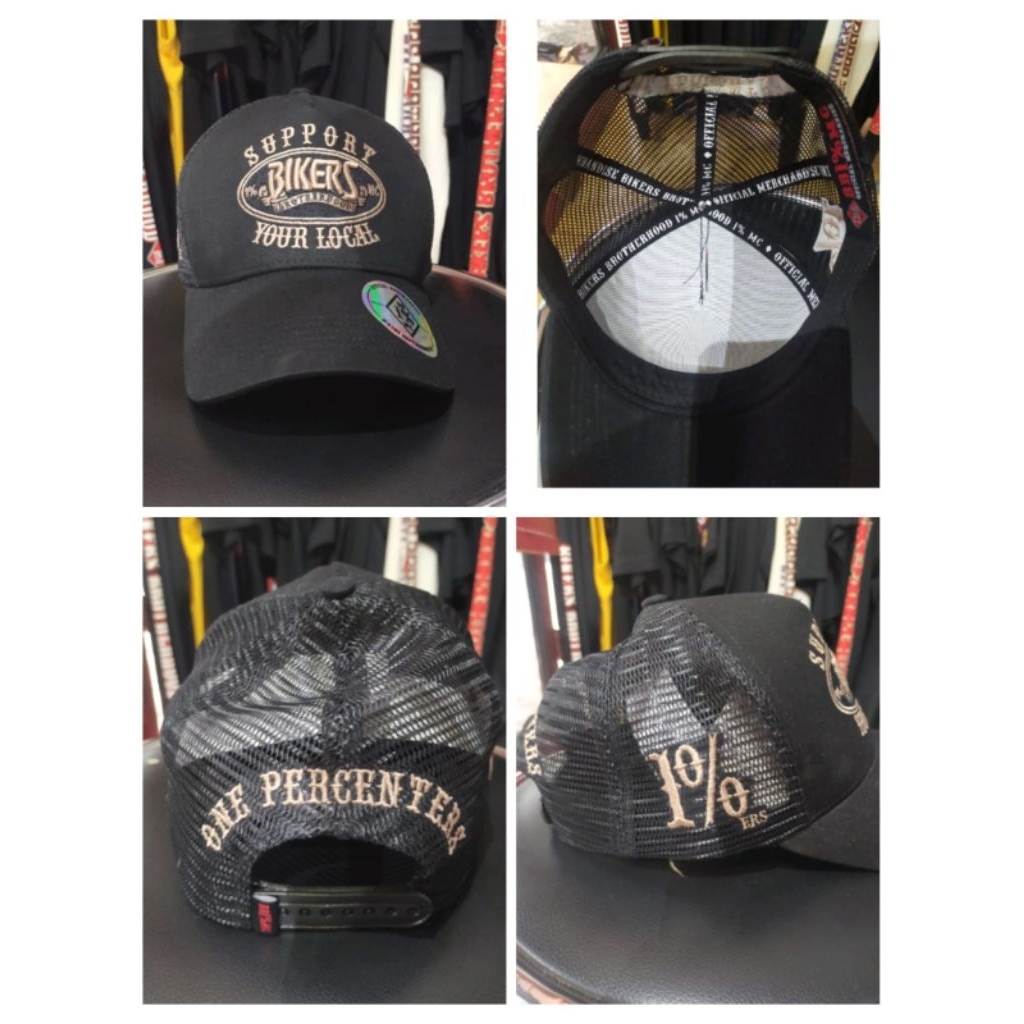 Topi Truckers Bikers Brotherhood 1% MC