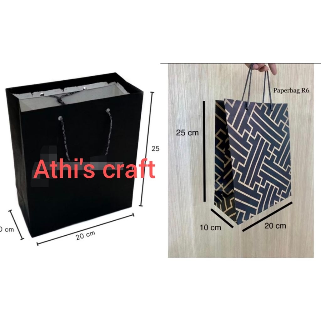 

PAPER BAG (20 x 10 x 25 cm)