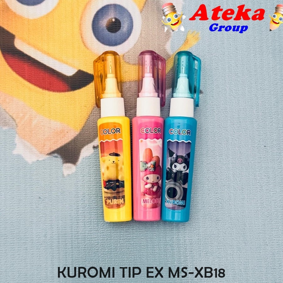 

[1 PCS] KUROMI TIP EX MS-XB18 LUCU