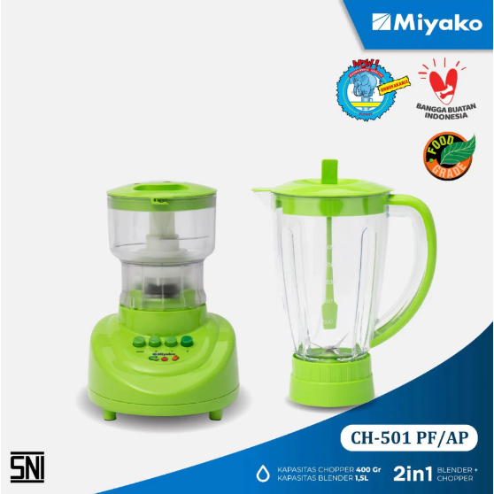 Blender Chopper Miyako CH501PF/AP - CH-511 PLY - CH-208 MA - CH-012 MA