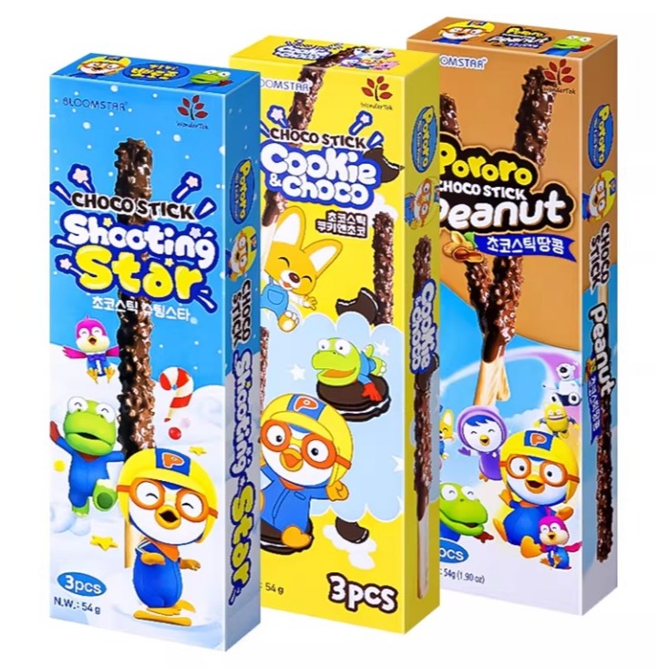 

PORORO CHOCO STICK 54gr Isi 3 Pcs