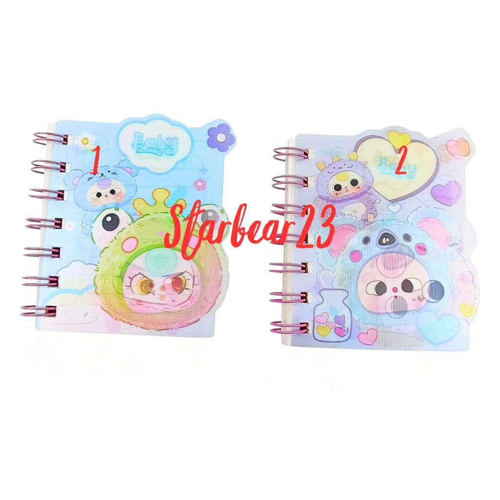 

NOTES HOLOGRAM A7/BUKU CATATAN/NOTEBOOK/MEMO MINI SANRIO STITCH