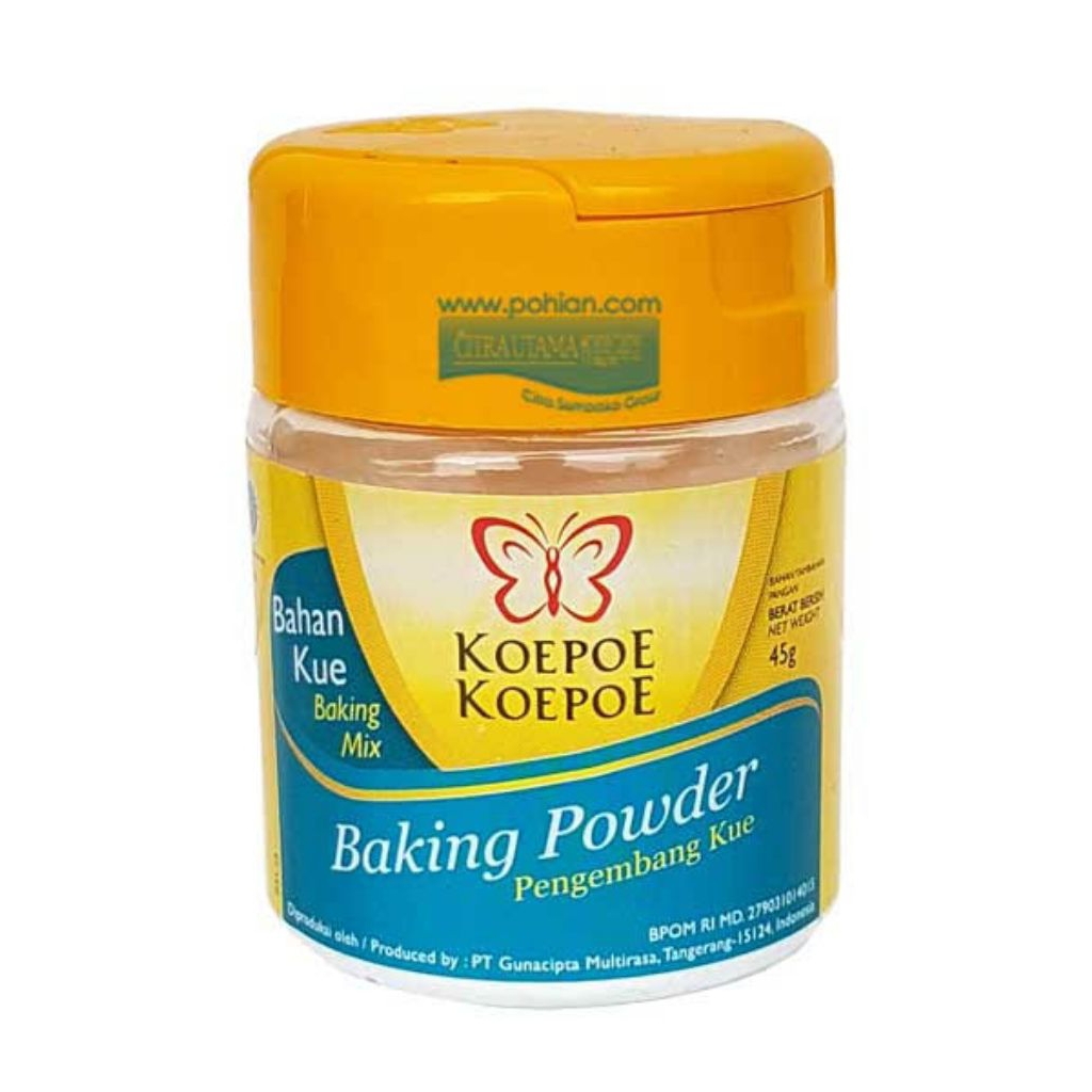 

Koepoe Koepoe Baking powder 45 gr