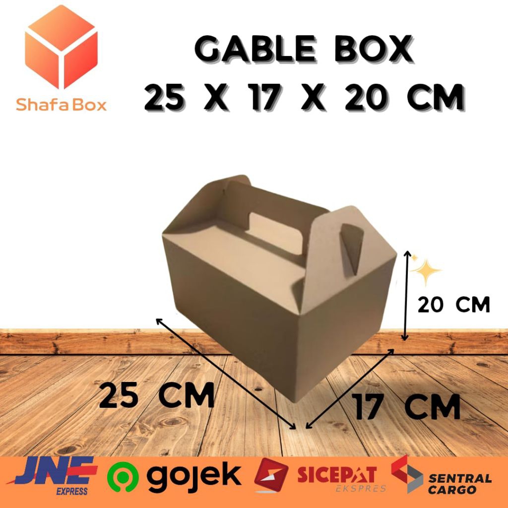 

Gable Box 25x17x20cm Dus Jinjing